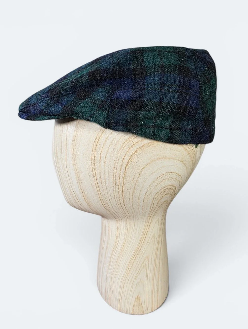 Bert Pulitzer Collector’s Edition Black Watch Tartan Flat Cap - Size Small